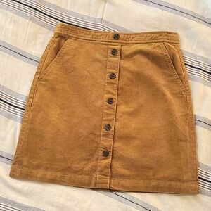 J.Crew Corduroy Skirt